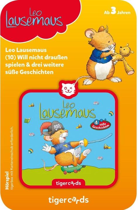 Actual product image Tigermedia Tigercard Leo Lausemaus Goes on a treasure hunt and 3 more cute stories (German)