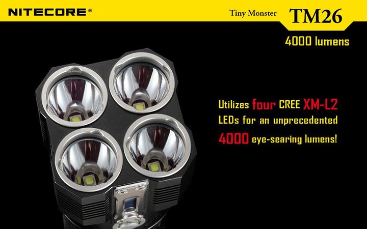Produktbild Nitecore TM26 QuadRay (14.20 cm, 4000 lm)
