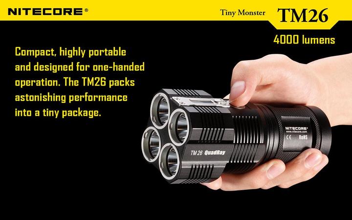 Produktbild Nitecore TM26 QuadRay (14.20 cm, 4000 lm)