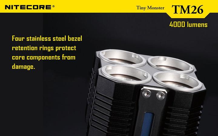Produktbild Nitecore TM26 QuadRay (14.20 cm, 4000 lm)