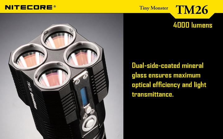 Produktbild Nitecore TM26 QuadRay (14.20 cm, 4000 lm)