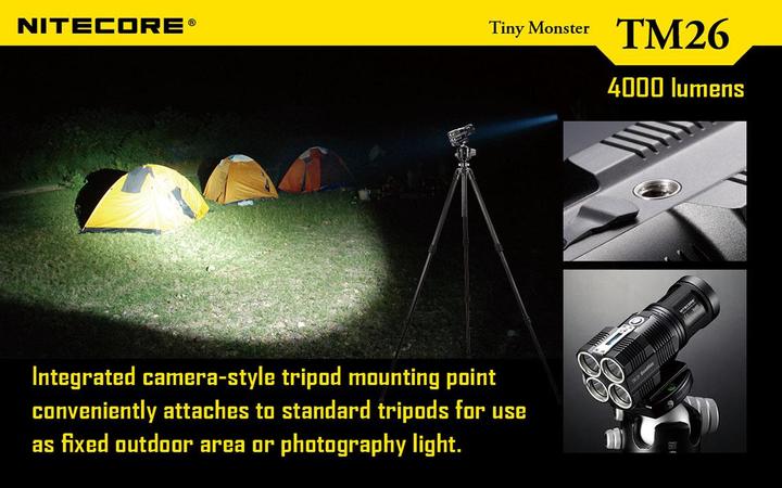 Produktbild Nitecore TM26 QuadRay (14.20 cm, 4000 lm)
