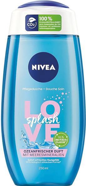 Actual product image NIVEA Shower 250ml Love Splash (250 ml)