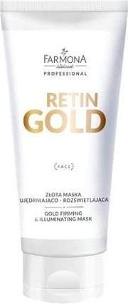 Immagine prodotto Farmona Maschera professionale Retin Gold Rassodante e Illuminante Maschera Rassodante e Illuminante in Oro (200 ml)