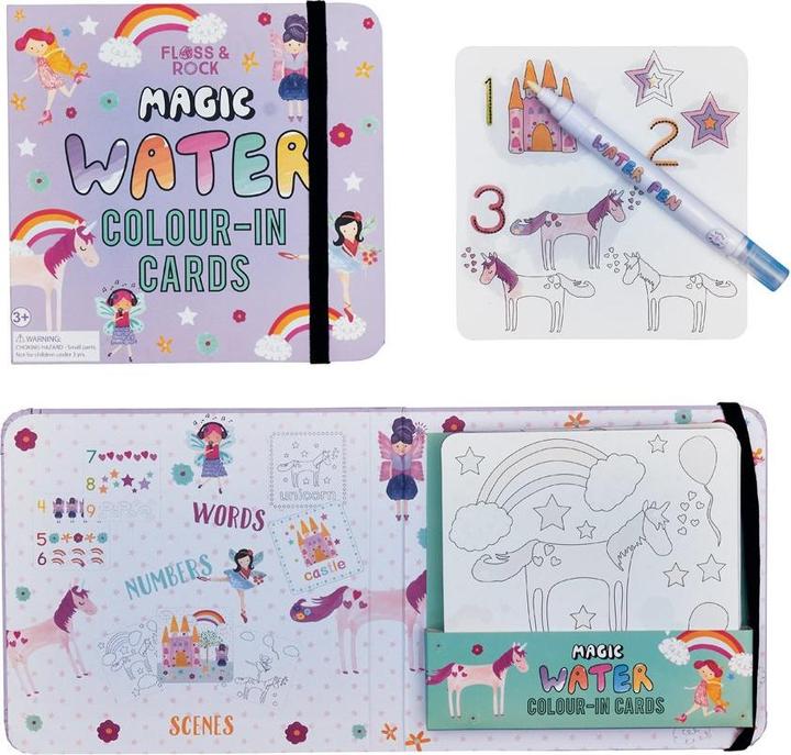 Immagine prodotto ‎Floss & Rock Penna ad acqua e cartoncini FLOSS & ROCK Fairy Unicorn - 38P3417