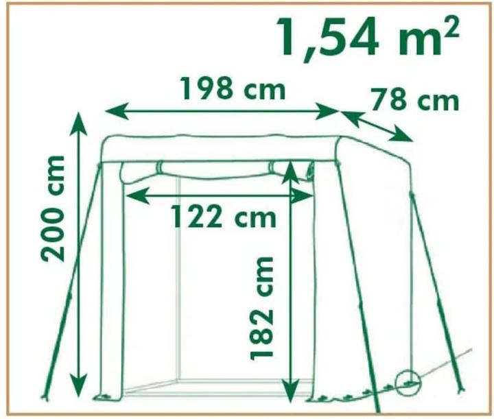 Produktbild Nature Gewächshaus