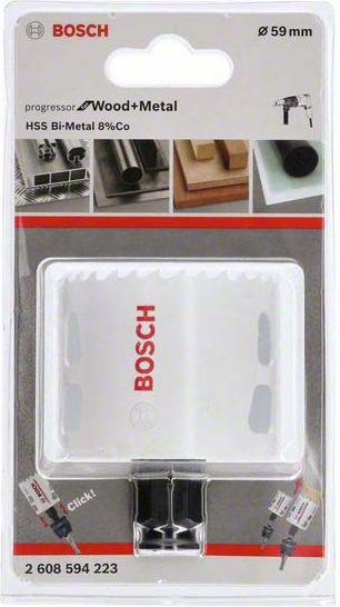 Produktbild Bosch Professional Zubehör Lochsäge Progressor for Wood and Metal, 59 mm (59 mm)