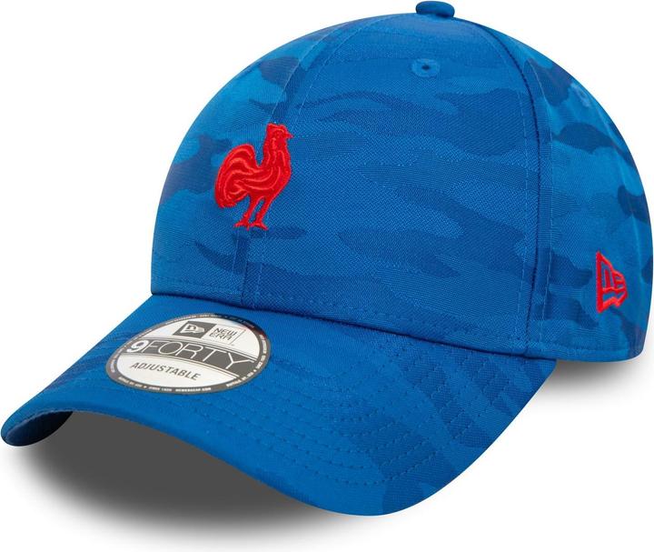 Actual product image New Era 9Forty Strapback Cap - TONAL CAMO French Rugby royal