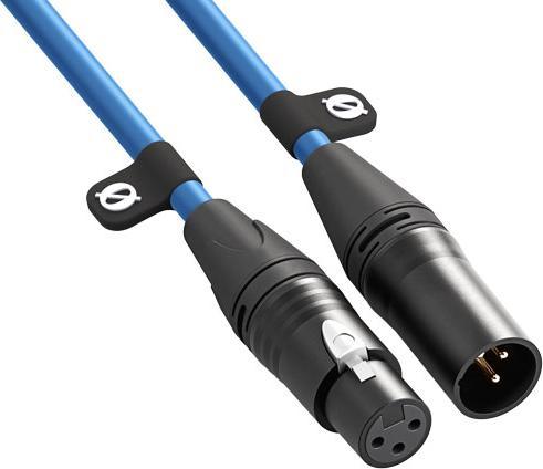 Produktbild RØDE XLR3M-B XLR Kabel 3m blau (Neuheit) (3 m, XLR)