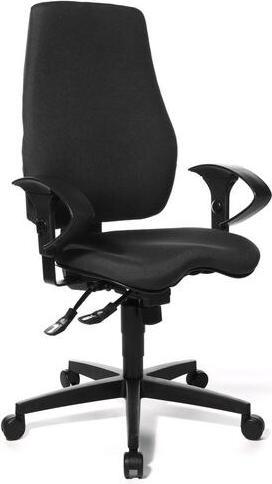 Produktbild Realspace Bürostuhl Eiger Synchronmechanismus Stoff Schwarz