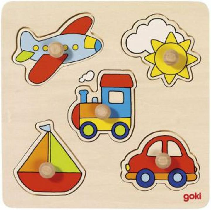 Produktbild Goki 57547 Formpuzzle 5 Stück(e) (5 Teile)