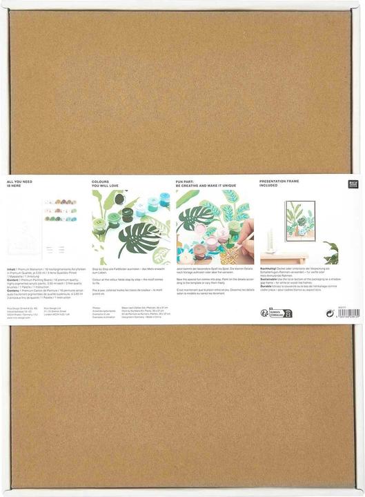 Produktbild Rico Design Malen nach Zahlen Pflanzen
