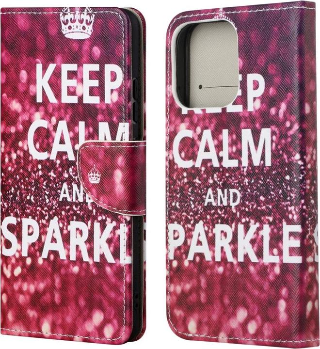Immagine prodotto Ueli Express Custodia a libro per iPhone 13 Custodia con slot per schede Sparkle (Apple iPhone 13)