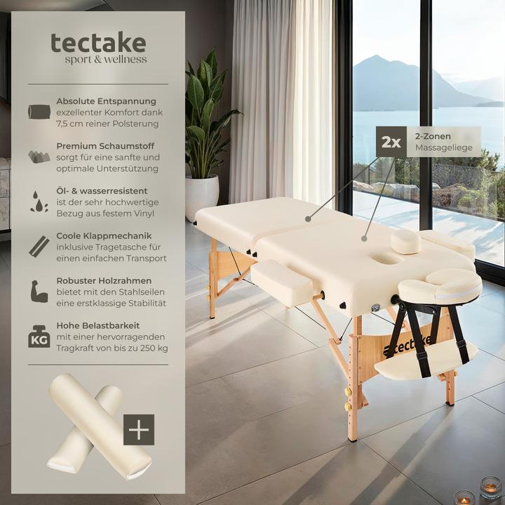 Productafbeelding tectake 2 zones