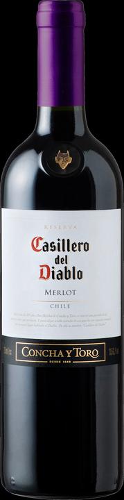 Concha y Toro Merlot Casillero del Diablo Reserva Chile (1 x 75 cl, 2018)