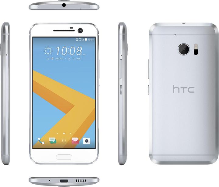 HTC 10 (32 Go, Argent glacier, 5.20", SIM simple, 12 Mpx, 4G)