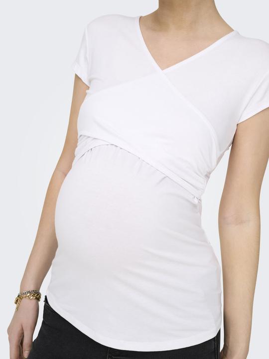 Actual product image Only Maternity Mum wrap effect top (L)