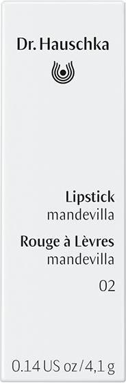 Nährwerte und Zutaten Dr. Hauschka Lipstick 02 mandevilla 4.1 g (02 Mandevilla)