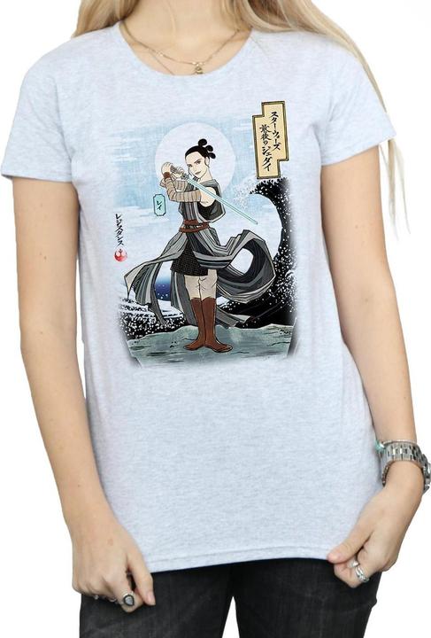 Immagine prodotto Star Wars The Last Jedi Japanese Rey Maglietta Donna (L)