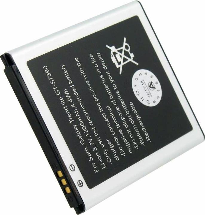 Actual product image Samsung Akku Galaxy Trend Lite Akku GT-S7390 (Rechargeable battery, Galaxy Trend Lite)