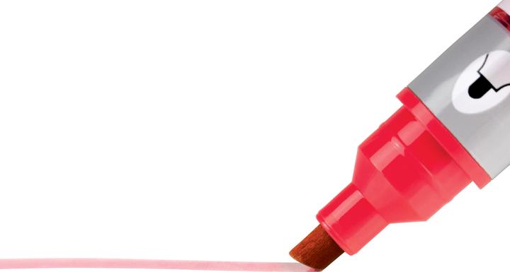 Produktbild Nobo N-Marker Viscom 4mm 1915384 rot 10 Stück (Rot, 4 mm, 10 x)