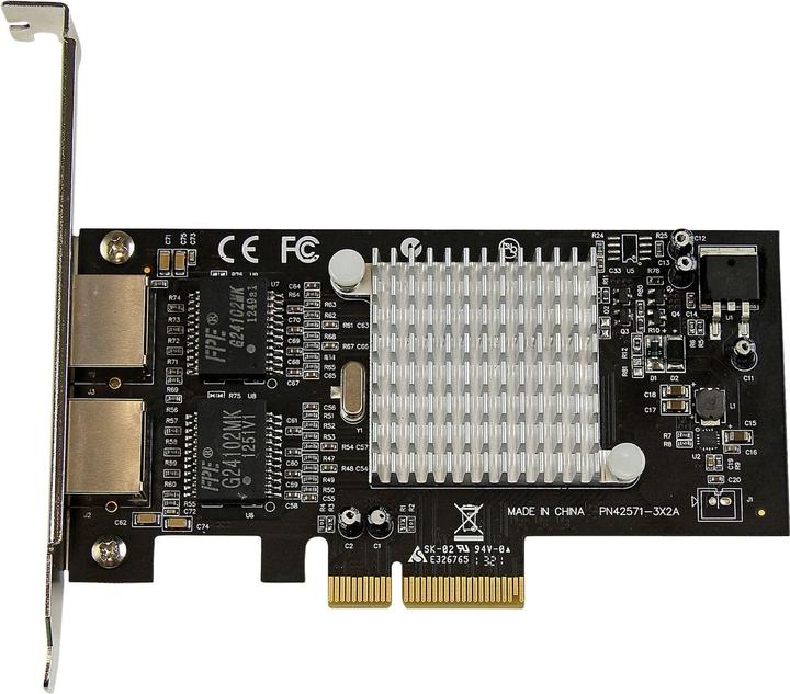 Image du produit StarTech 2 Port PCIe Gigabit Network Card (PCI Express 2.1 x4)