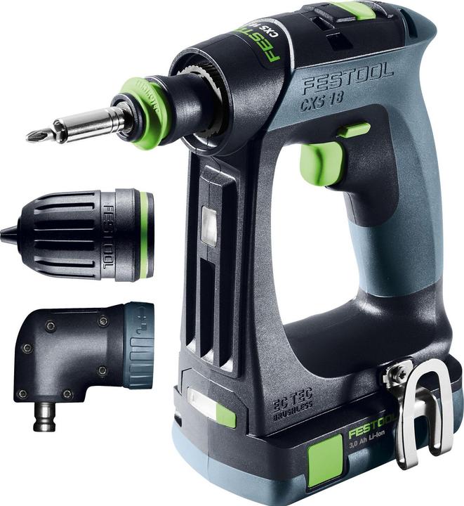 Productafbeelding Festool Perceuse-visseuse à accu CXS 18 C 3,0-Set (Oplaadbare batterij)