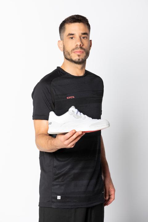 Produktbild Kipsta Fussball Hallenschuhe - Eskudo Pro Futsal Leder weiss (41)