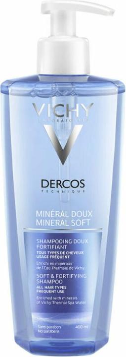Produktbild Vichy Dercos Mineralshampoo Mild Und Kräftigend (400 ml, Flüssiges Shampoo)