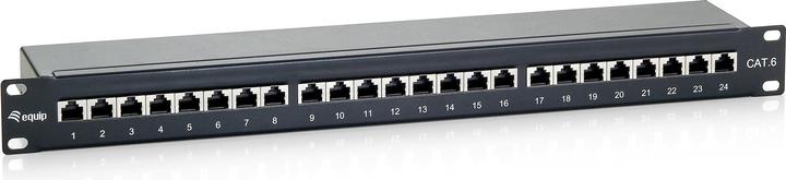 Produktbild equip 19" Patchpanel: 24 Port, 1HE