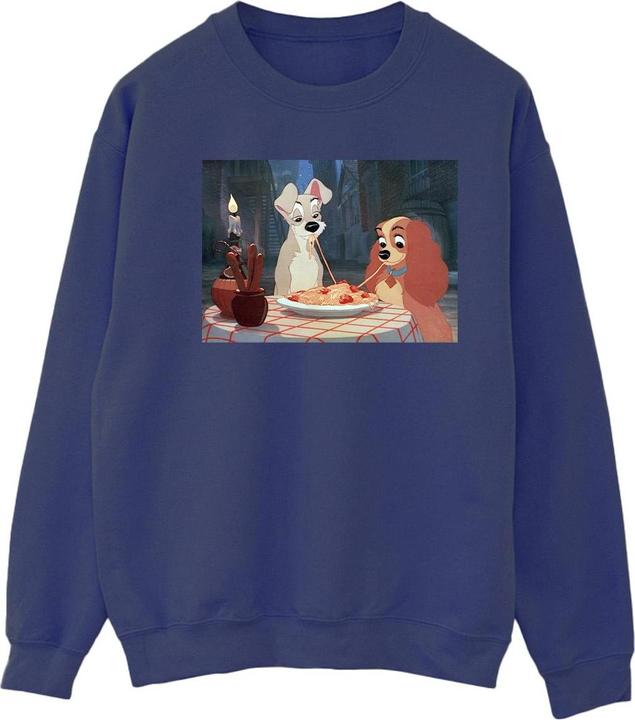 Disney Lady And The Tramp Spaghetti Photo Sweatshirt (M)
