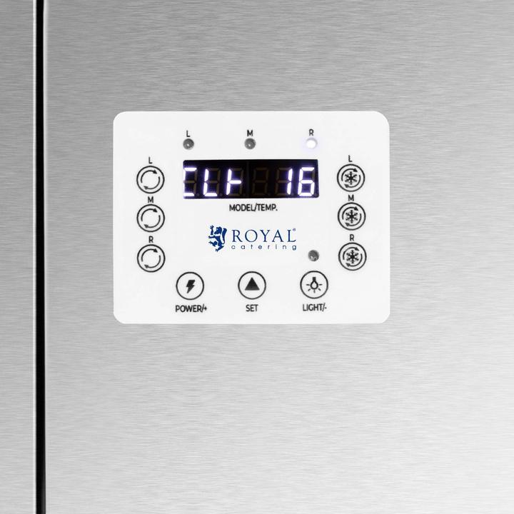 Produktbild Royal Catering Slush-Maschine Slushy Maker Slush-Eismaschine Slush Ice Maschine 2 x 12 l 680W