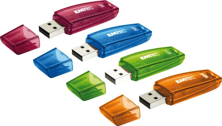 Image du produit Emtec C410 Color Mix (16 Go, USB-A)