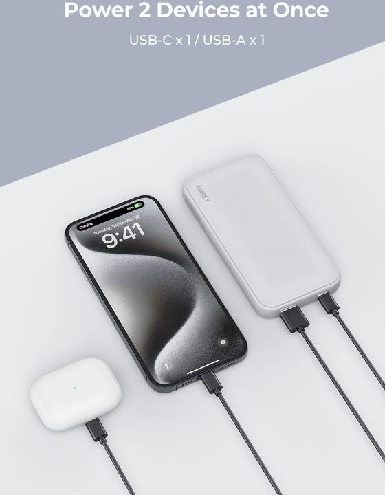 Actual product image Aukey Spark Go Plus (10000 mAh, 22.50 W, 37 Wh)