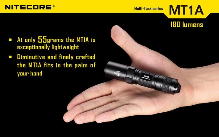Produktbild Nitecore Mt1a (10.50 cm, 180 lm)