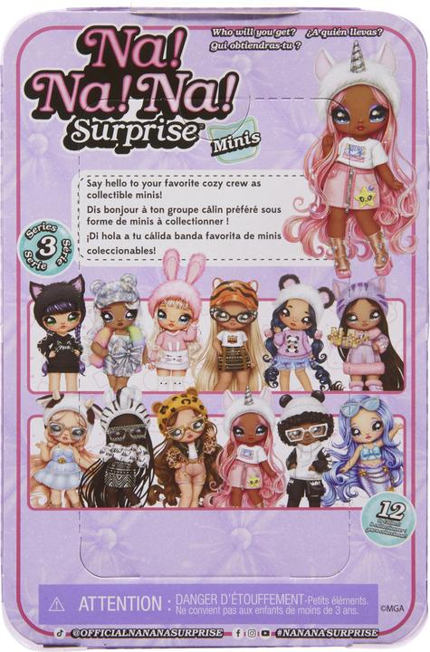 Produktbild MGA Na! Na! Na! Surprise Minis Assortment Series 3 in PDQ