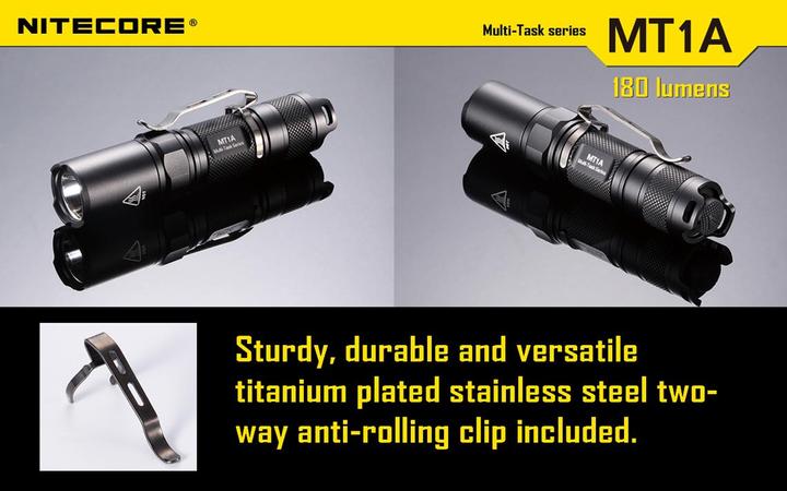 Produktbild Nitecore Mt1a (10.50 cm, 180 lm)