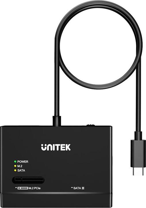 Produktbild Unitek Mostek Na Dyski Sata M.2 Mvme USB-C