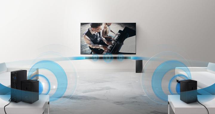 Actual product image Samsung Hw-K470 (460 W, 4.1 Channel)
