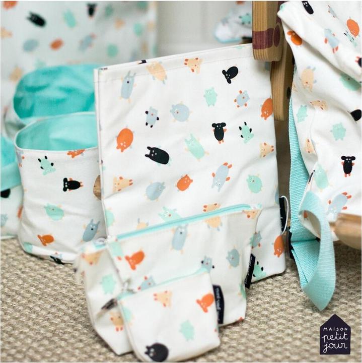 Actual product image Petit Jour Paris children's wallet les doudous