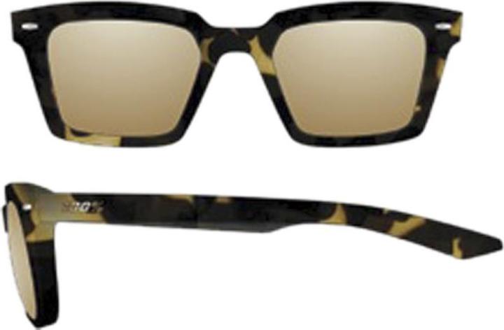 Actual product image 100% Erba - Gloss Havana - Gold Mirror Lens