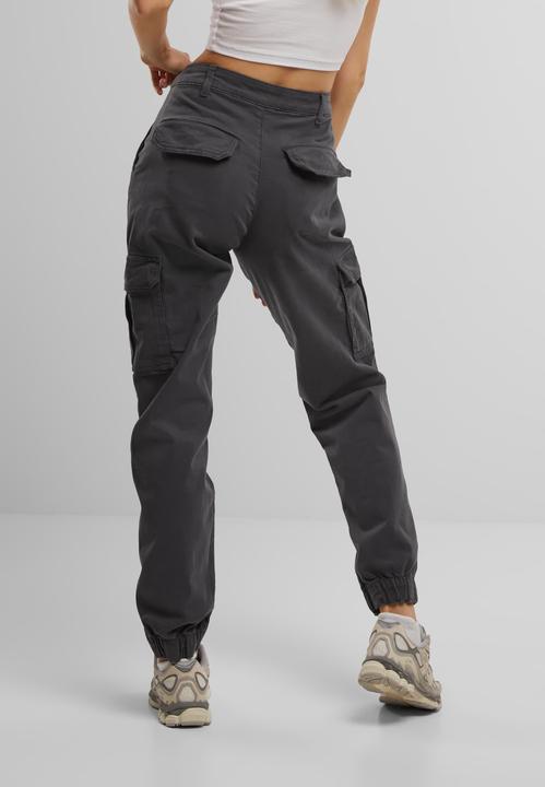 Produktbild Urban Classics Ladies Cotton Twill Utility Pants - 21189 (26)