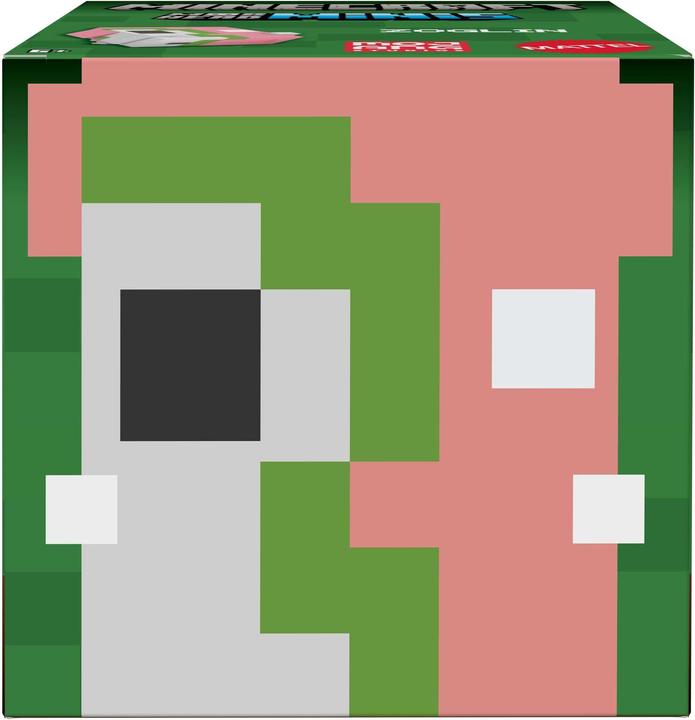Actual product image Mattel Minecraft Mob Head Minis