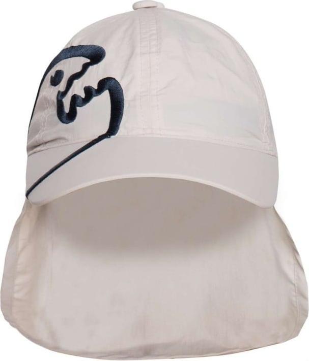 Immagine prodotto IQ-UV Berretto di protezione UV con protezione del collo per bambini, pietra (1 pz) (Crema solare, SPF 50+)