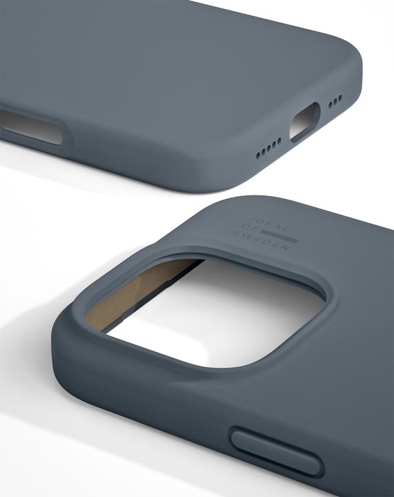 Actual product image iDeal Of Sweden Designer Magsafe Silicone Cover Midnight Blue (Apple iPhone 16 Pro Max)