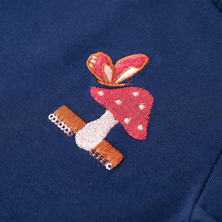 Immagine prodotto VidaXL Camicia da bambino a maniche lunghe blu navy 140,Materiale: 95 % cotone (140)