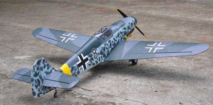 Actual product image Black Horse Messerschmitt Bf-109 ( ME-109 ) 2255mm ARF Warbird (BH188) (Warbird)
