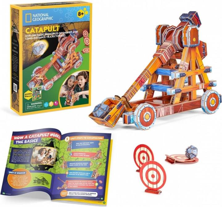Produktbild Cubicfun Puzzle 3D National Geographic Katapulta (84 Teile)