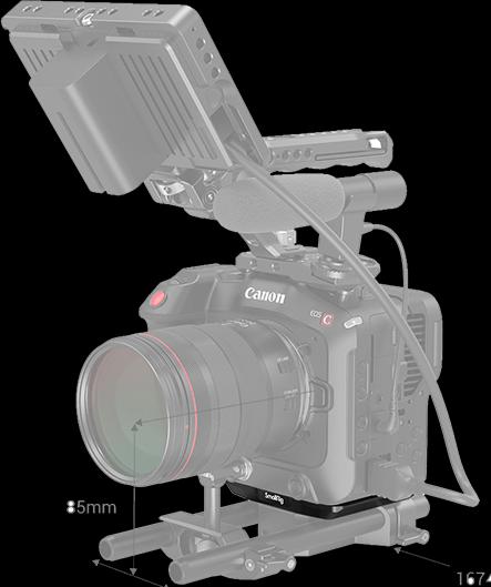 Produktbild SmallRig Bottom Plate for Canon C70 3189