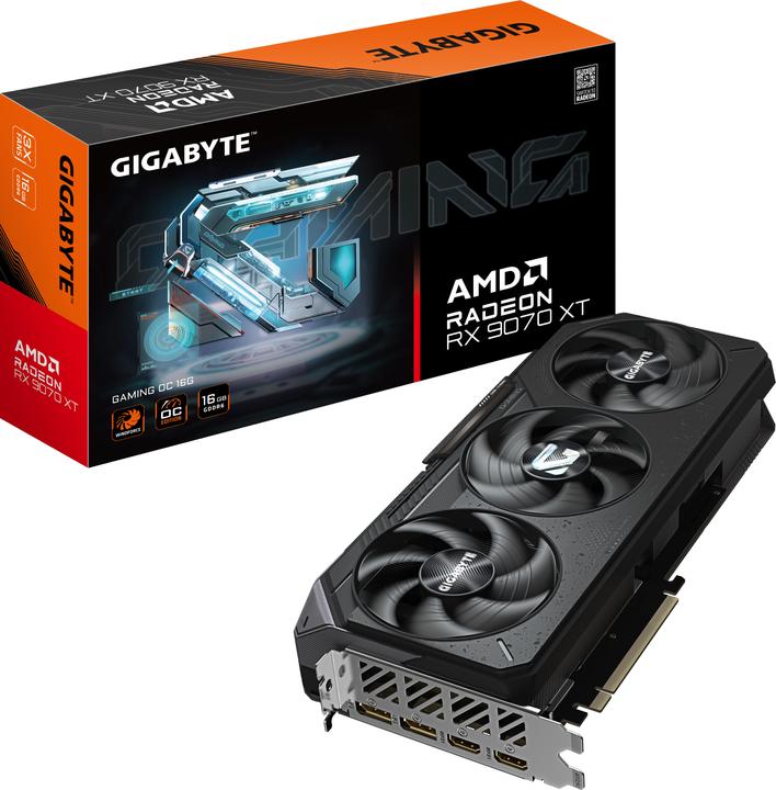 Immagine prodotto Gigabyte Radeon RX 9070 XT GAMING OC 16G (16 GB)